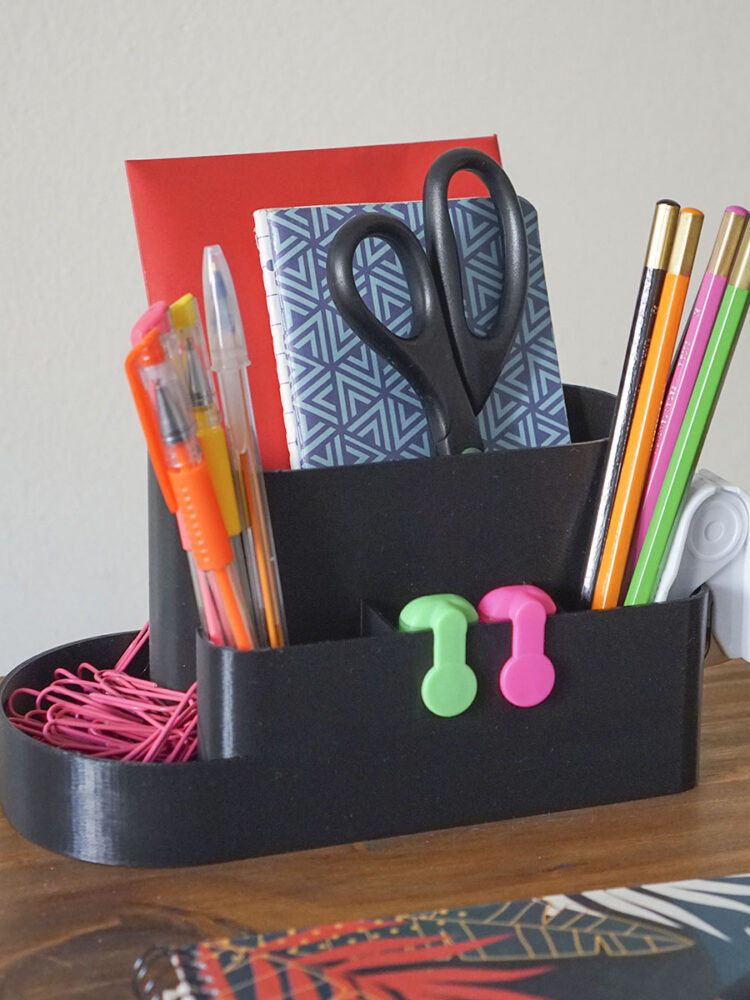 Organizador Escritorio Portalapiz Post It Cremas Maquillaje