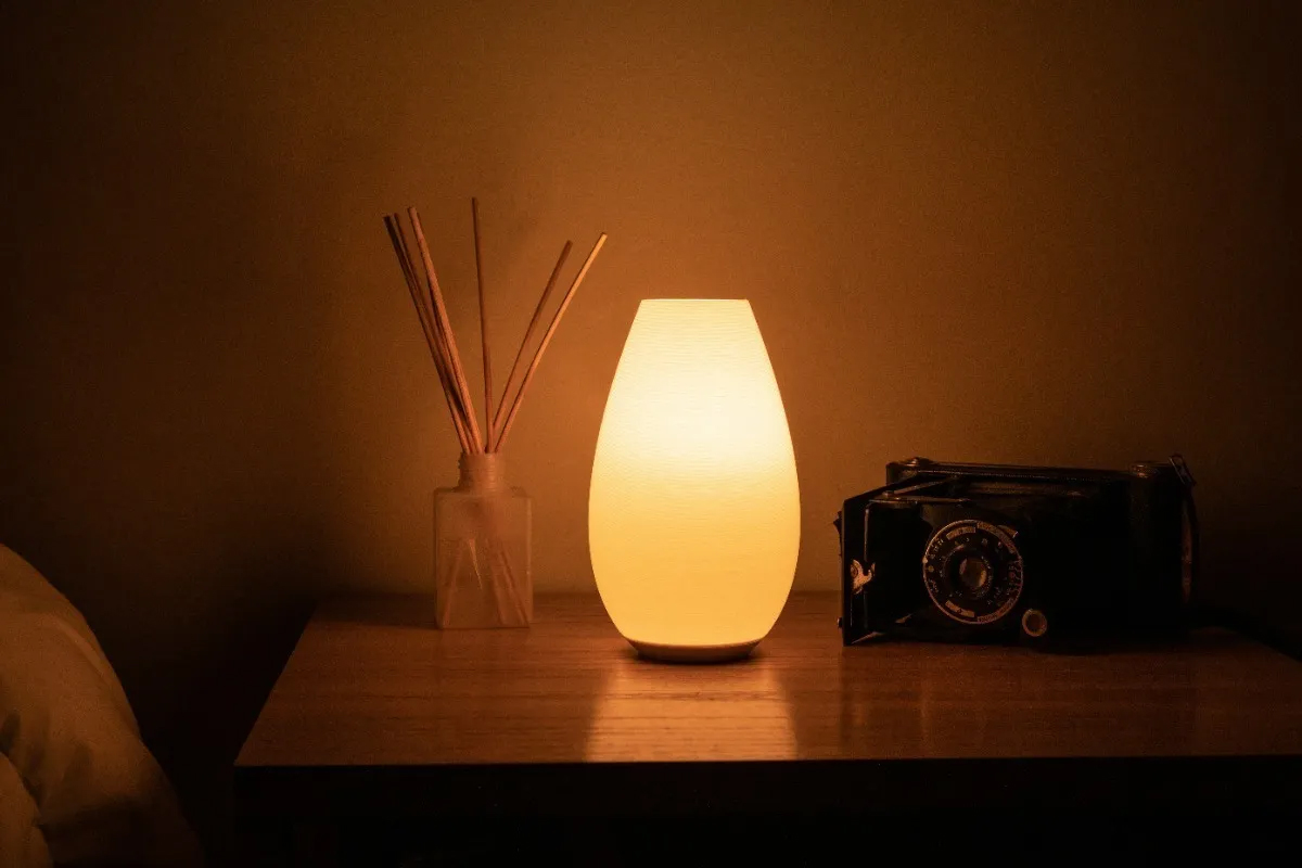 Velador Oslo Blanco 16 Cm - Imagen 4