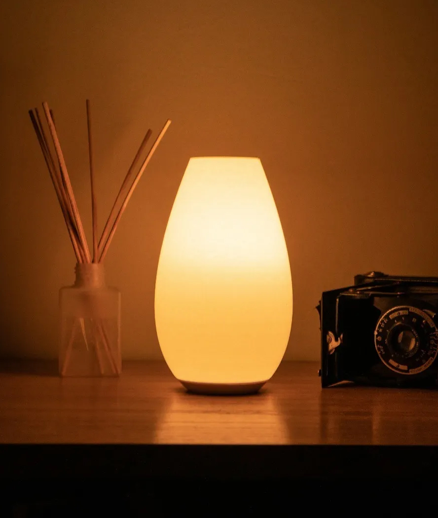 Velador Oslo Blanco 16 Cm - Imagen 5