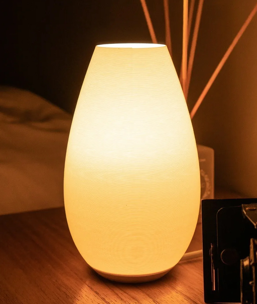 Velador Oslo Blanco 16 Cm - Imagen 1