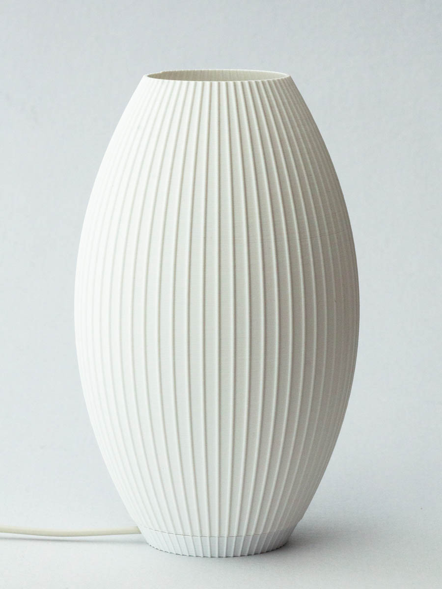 Velador Vaasa Blanco 20 Cm - Imagen 1