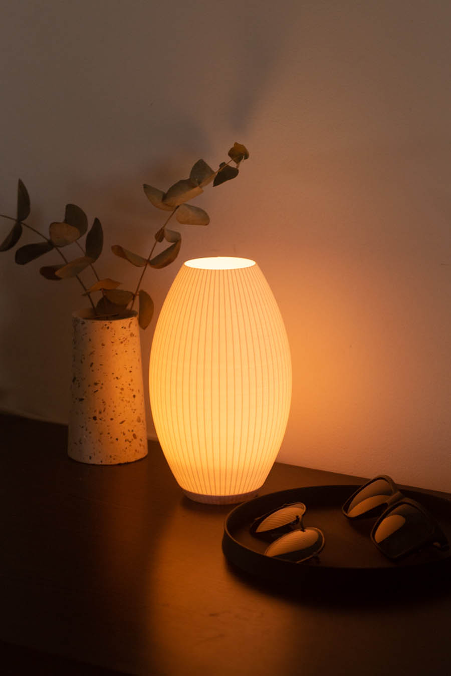 Velador Vaasa Blanco 20 Cm - Imagen 3