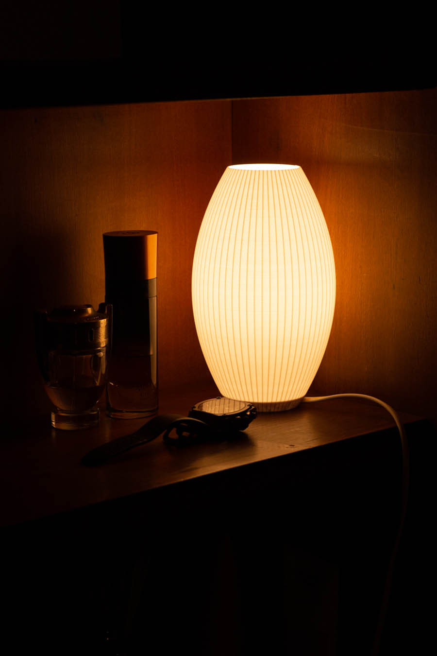 Velador Vaasa Blanco 20 Cm - Imagen 2