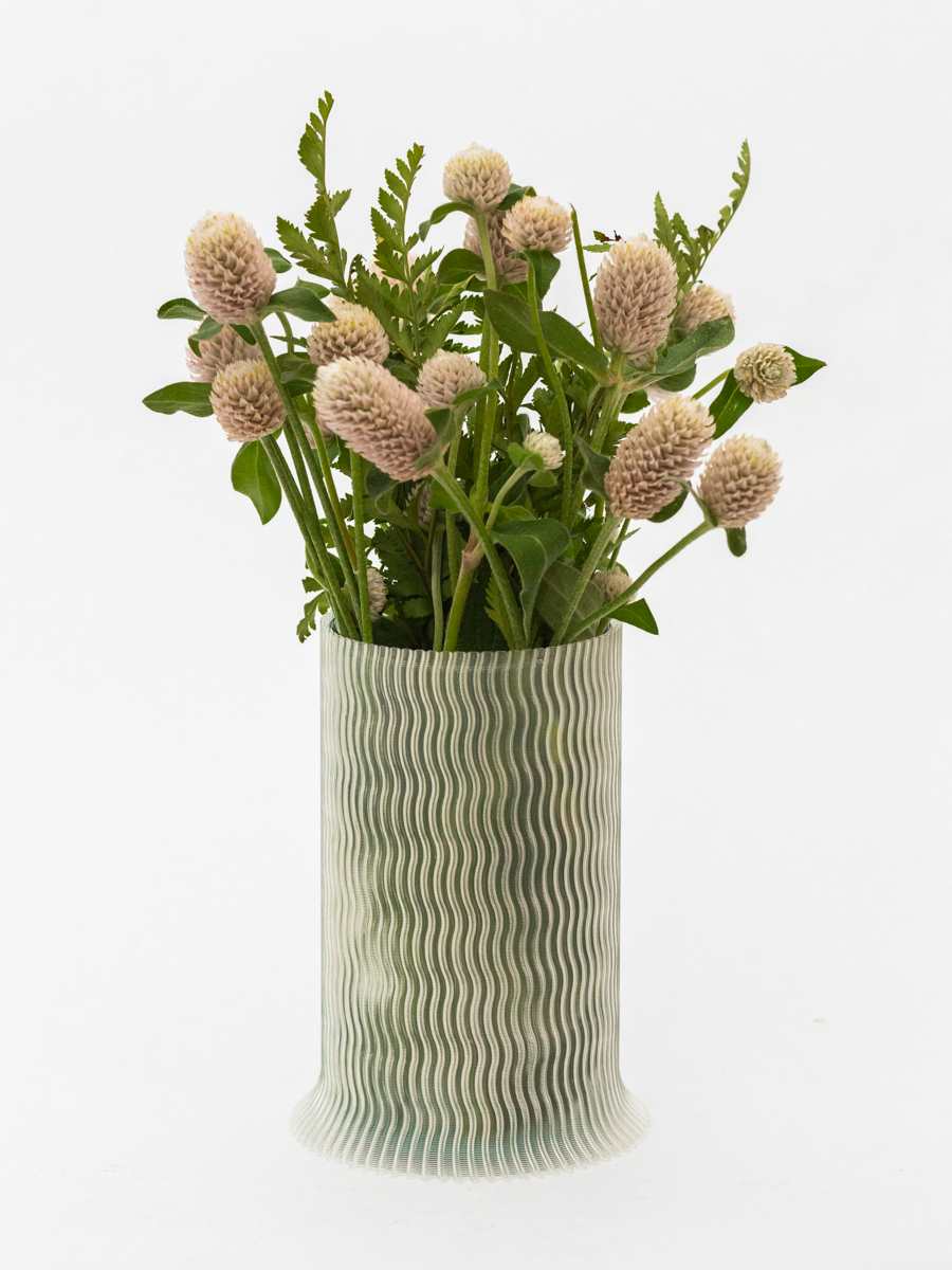 Florero Lykke Cristal 15 cm - Imagen 1