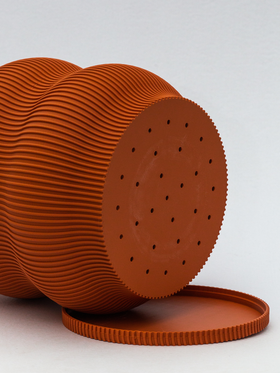 Maceta Himmel Arcilla Lineal 20 Cm - Imagen 3