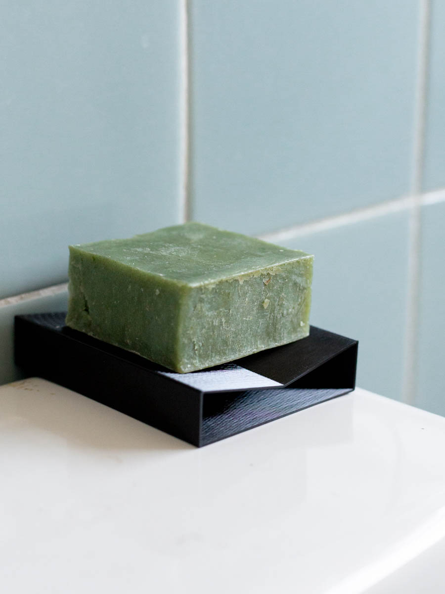 Jabonera V Negra - Imagen 1