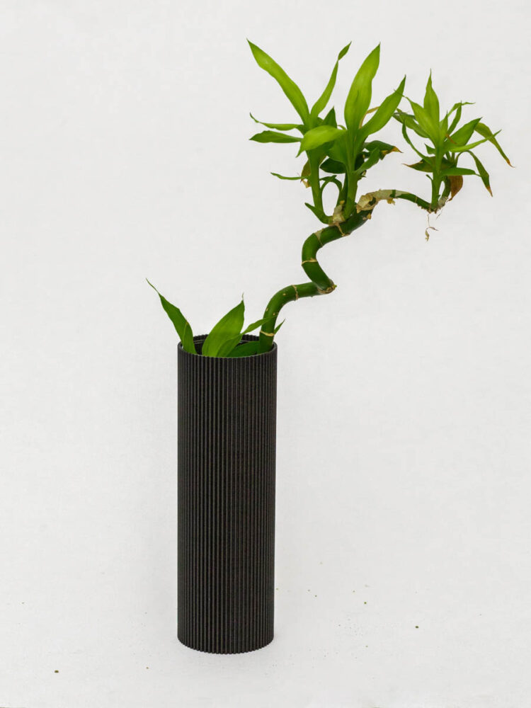 Florero Vind Negro 20 cm