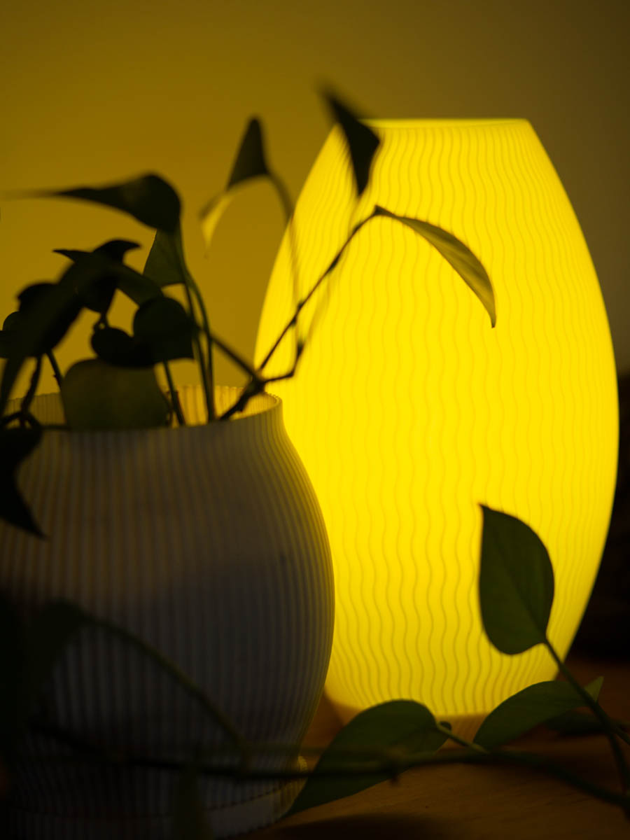 Velador Hamburg Fluo 20 Cm - Imagen 7