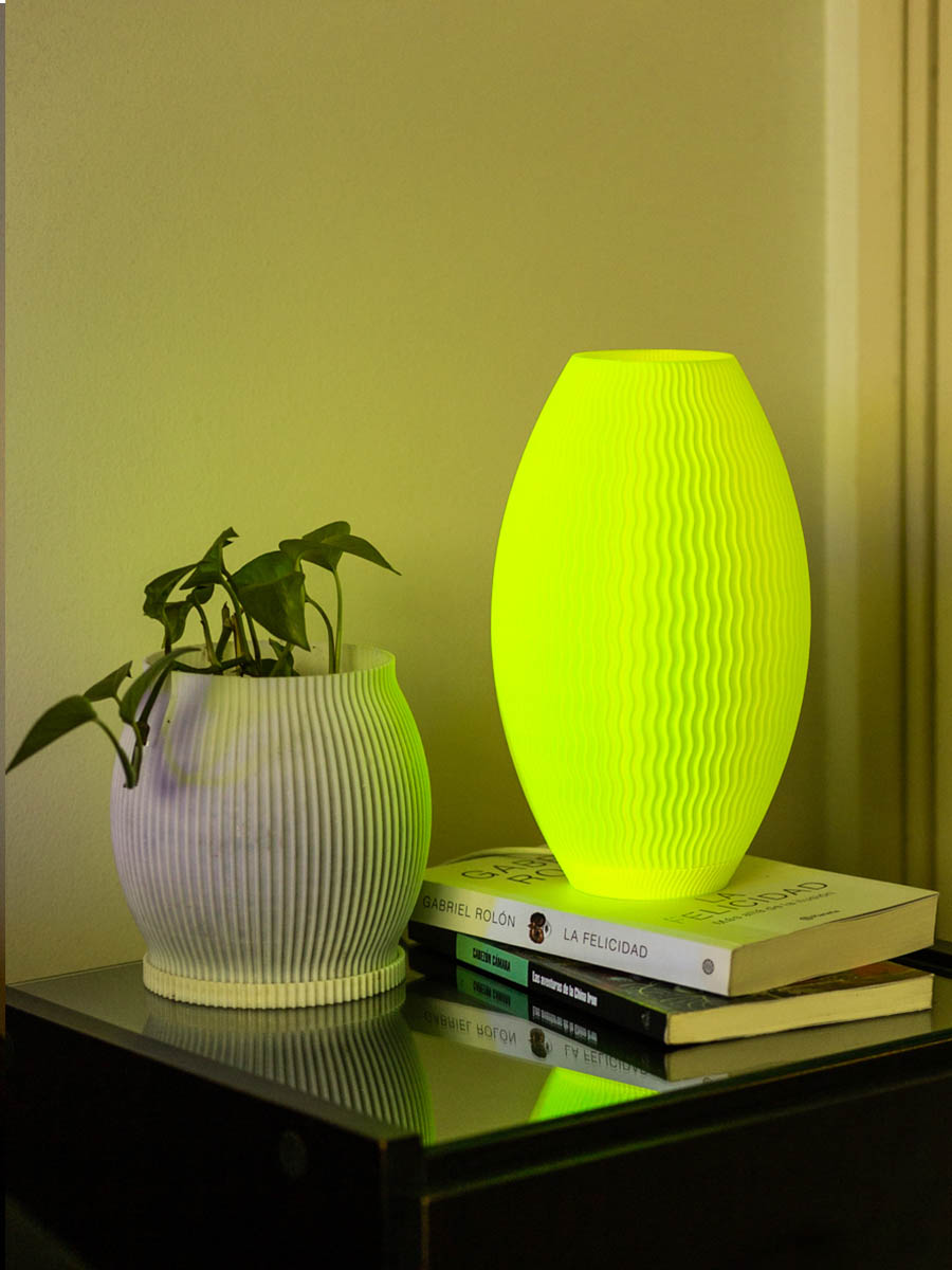 Velador Hamburg Fluo 20 Cm