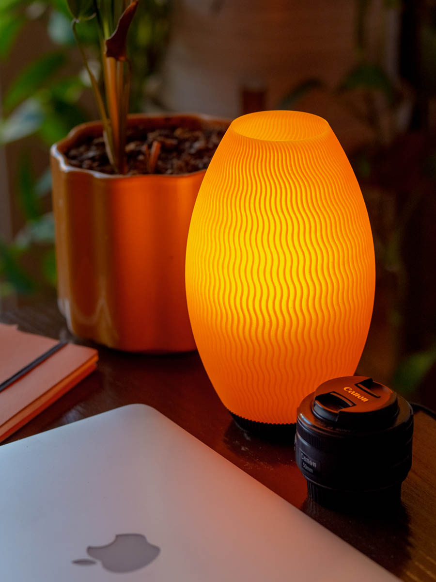 Velador Hamburg Fluo 20 Cm - Imagen 5