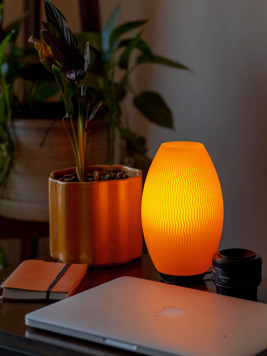 Velador Hamburg Fluo 20 Cm - Imagen 6