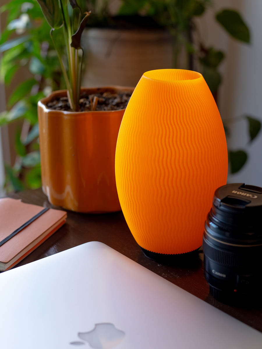 Velador Hamburg Fluo 20 Cm - Imagen 4