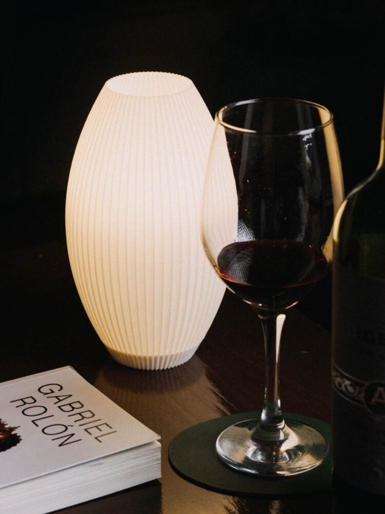 Velador Vaasa Marfil 20 Cm