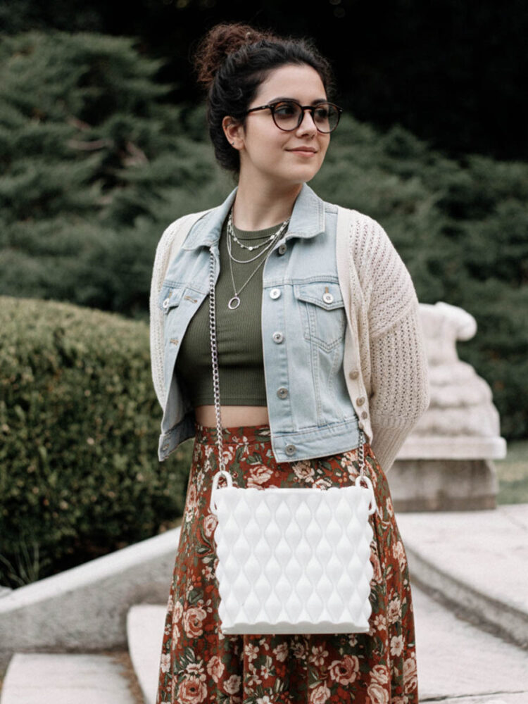 Cartera Roma Metal