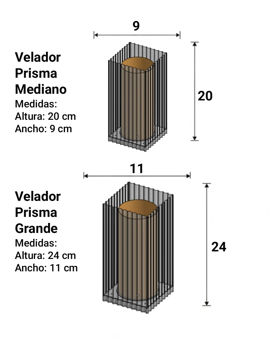 Velador Prisma - Imagen 2